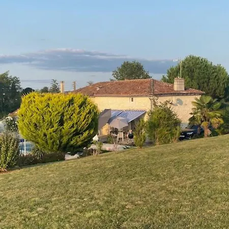 Chez Gargatte, 4 Chambres, 12personnes , Piscine Privee Chauffee De Mai A Septembre , Fr Feriehus Ronsenac (Charente)